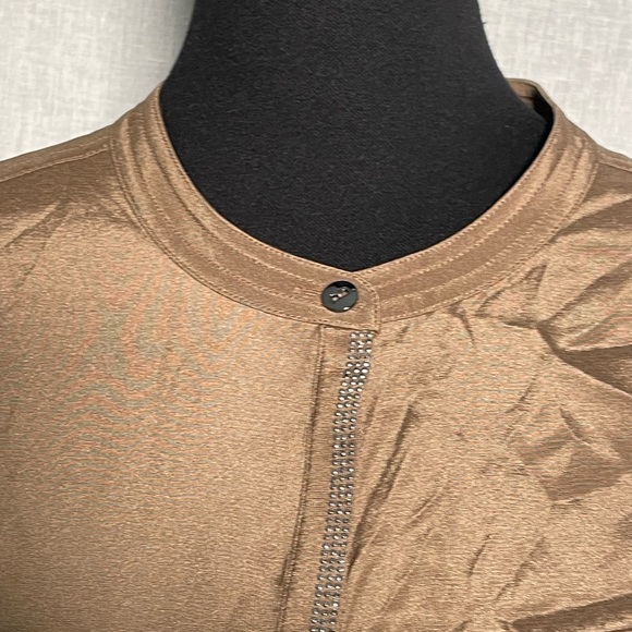 St. John Women Silk Blouse- Medium - Picture 5 of 13